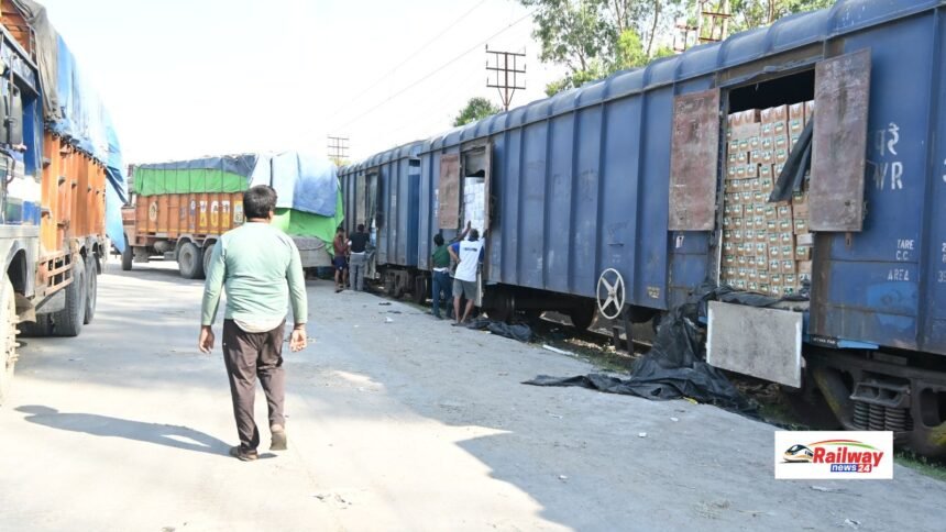 रेलवे ने रचा इतिहास: पहली बार अमूल दूध की 20 वैगन वाली मालगाड़ी गुजरात से जम्मू-कश्मीर पहुंची