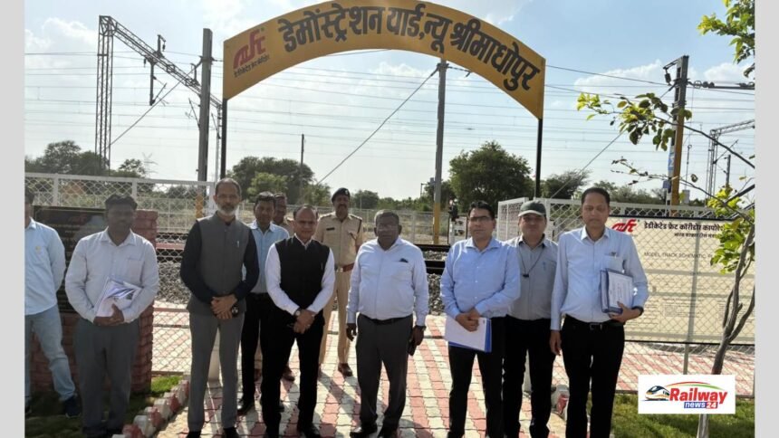 DFCCIL ने रेलकार स्पेशल से WDFC के न्यू दादरी-न्यू श्री माधोपुर खंड का किया विस्तृत निरीक्षण, टर्मिनलों की तैयारियां चेक
