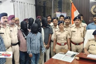 सीतामढ़ी-हावड़ा एक्सप्रेस में ट्रॉली बैग चोरी गैंग का भंडाफोड़, मुजफ्फरपुर रेल पुलिस ने 5 गिरफ्तार किए