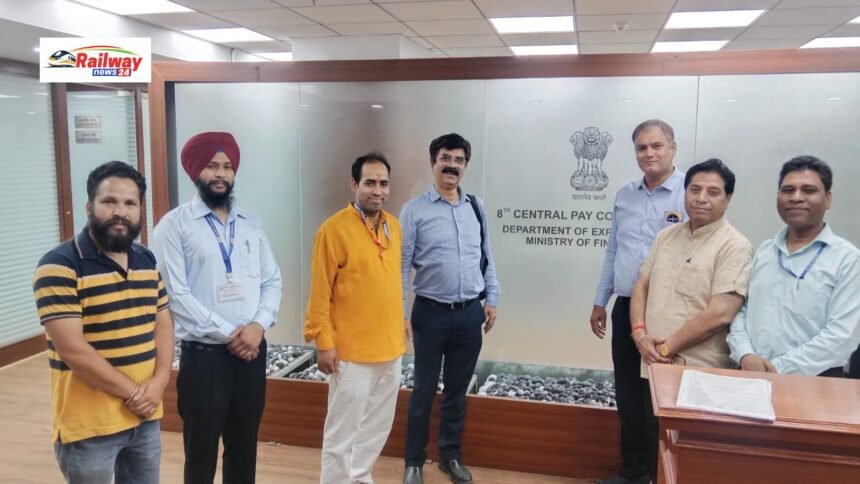 उत्तर रेलवे कर्मचारी यूनियन (URKU) ने आठवें वेतन आयोग के समक्ष रखी रेलवे कर्मचारियों की मांगें