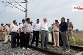 DFCCIL MD प्रवीण कुमार ने न्यू दादरी से न्यू साहनेवाल तक रेलवे निरीक्षण किया, सुरक्षा और CSR पर जोर
