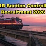 RRB Section Controller Recruitment 2026