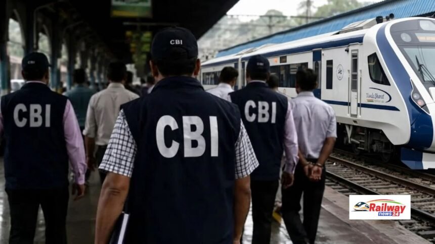 CBI ने 15 लाख की घूस लेते रेलवे के सीनियर सेक्शन इंजीनियर संग डायरेक्टर के बेटे को दबोचा
